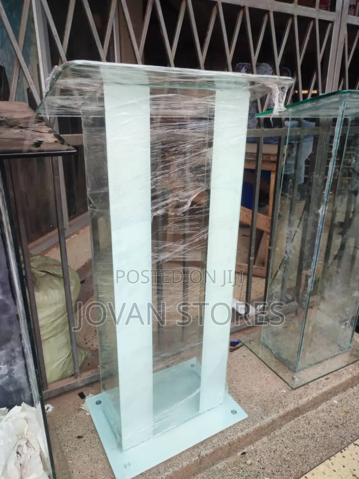 Glass Pulpit/ Wooden Pulpit