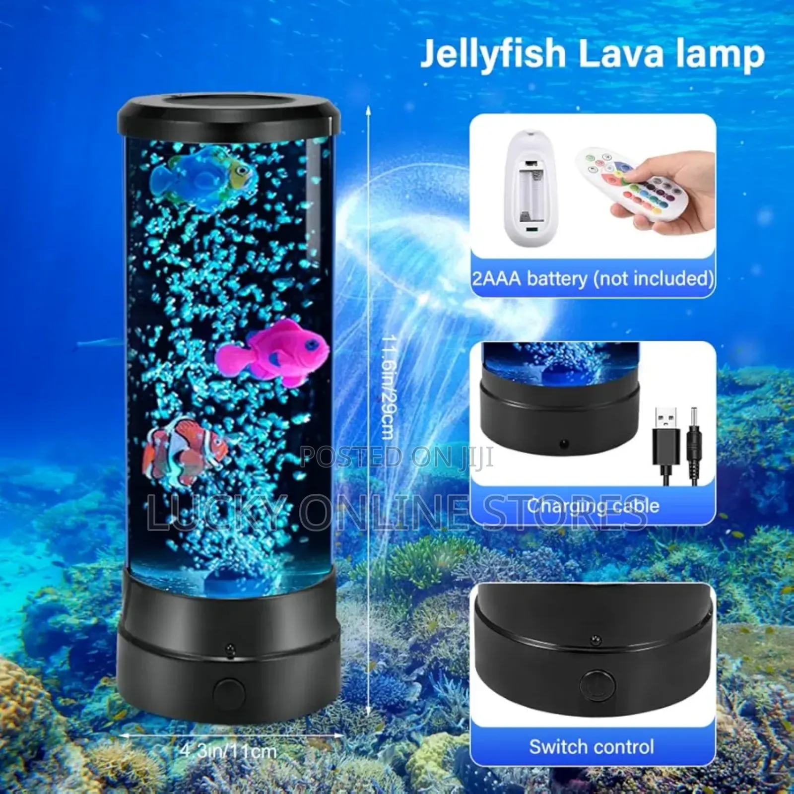 Bubble Fish Lamp or Aquarium