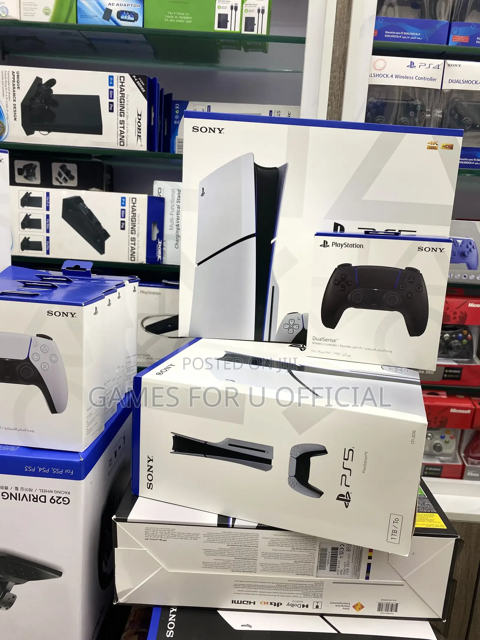 Ps5 Slim Cd With Extra Black Pad