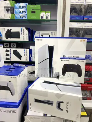 Ps5 Slim Cd With Extra Black Pad