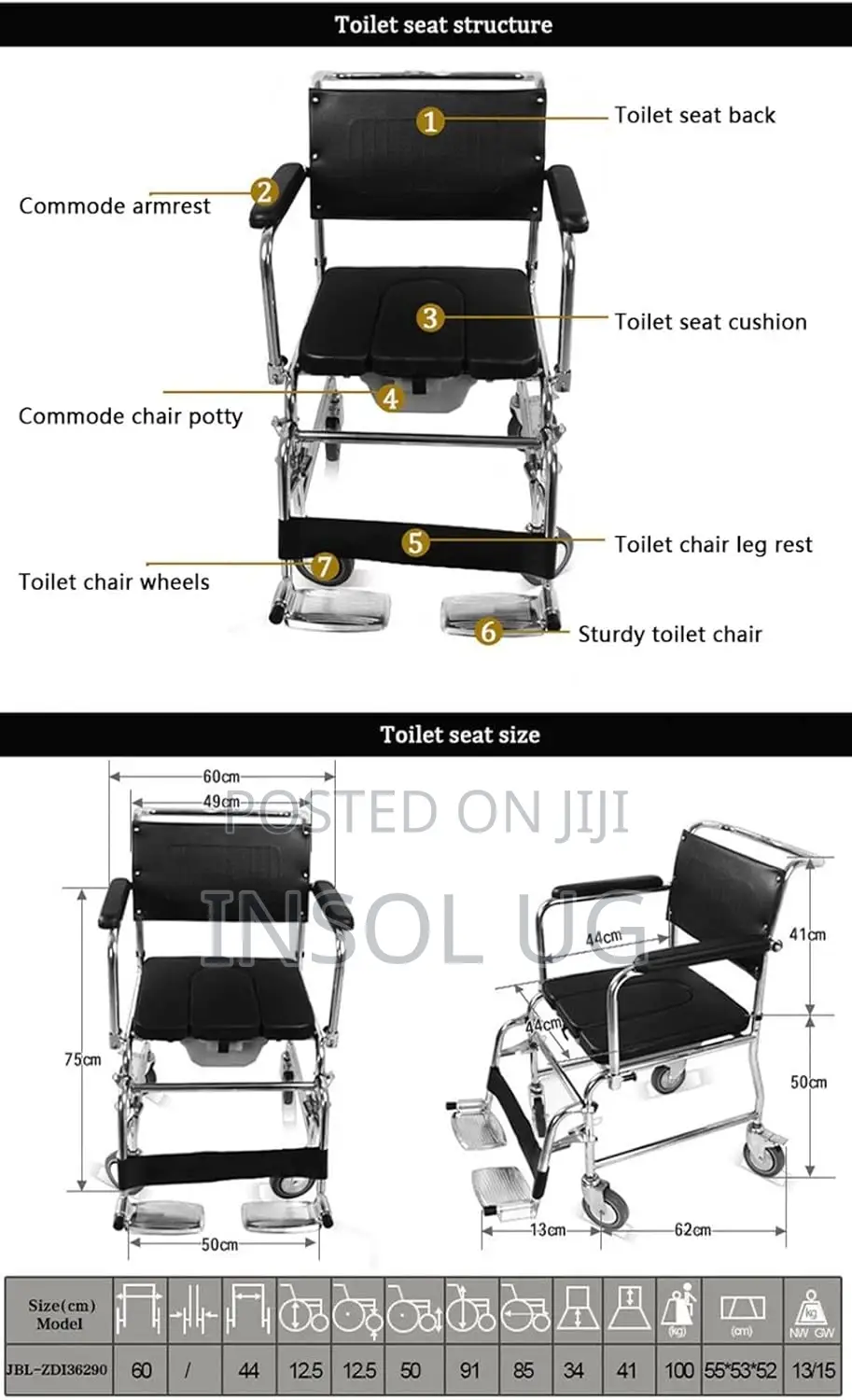 Wheelchair Commode