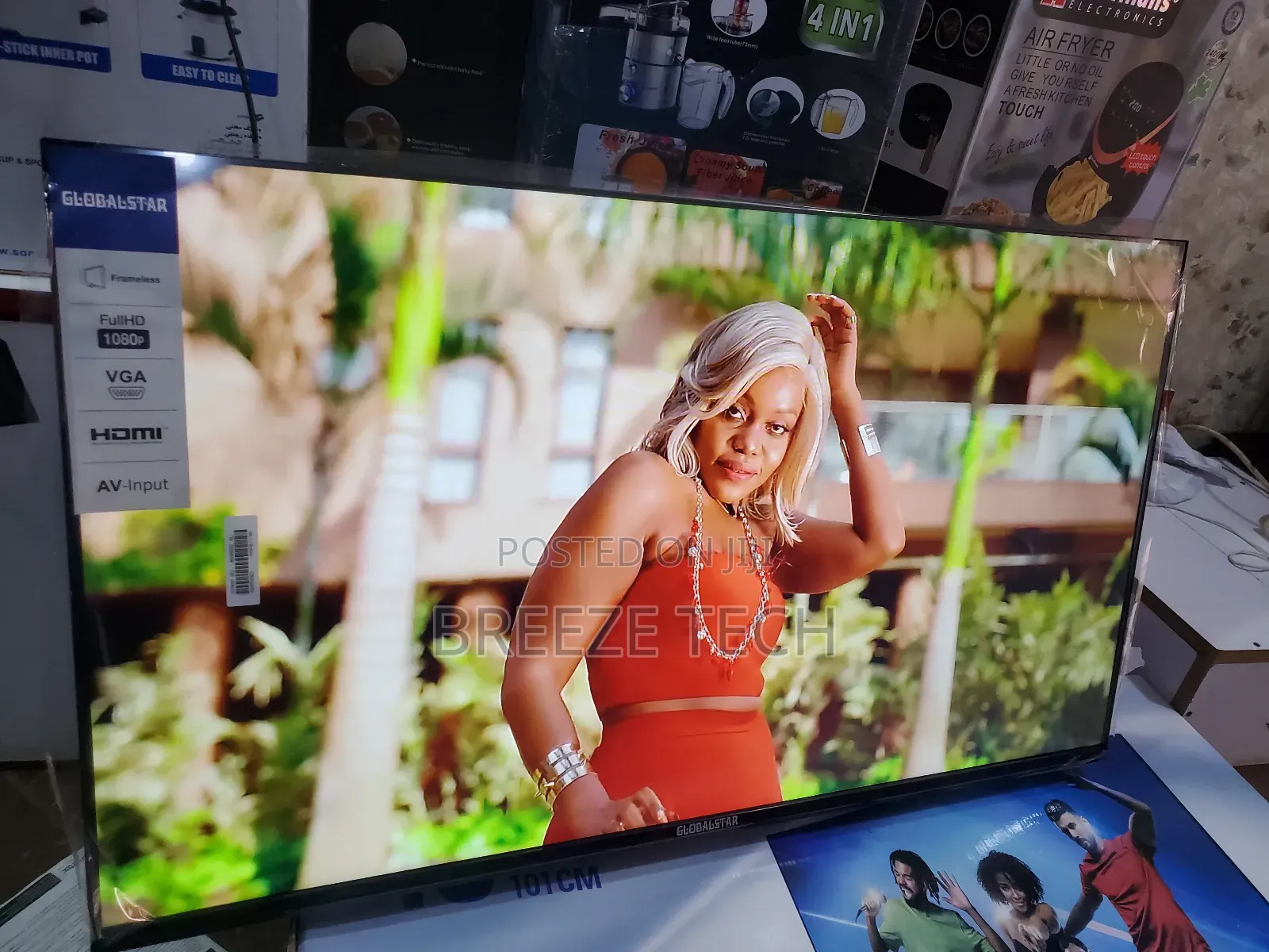 It's Globalstar Flat Screen Tv 43" Digital