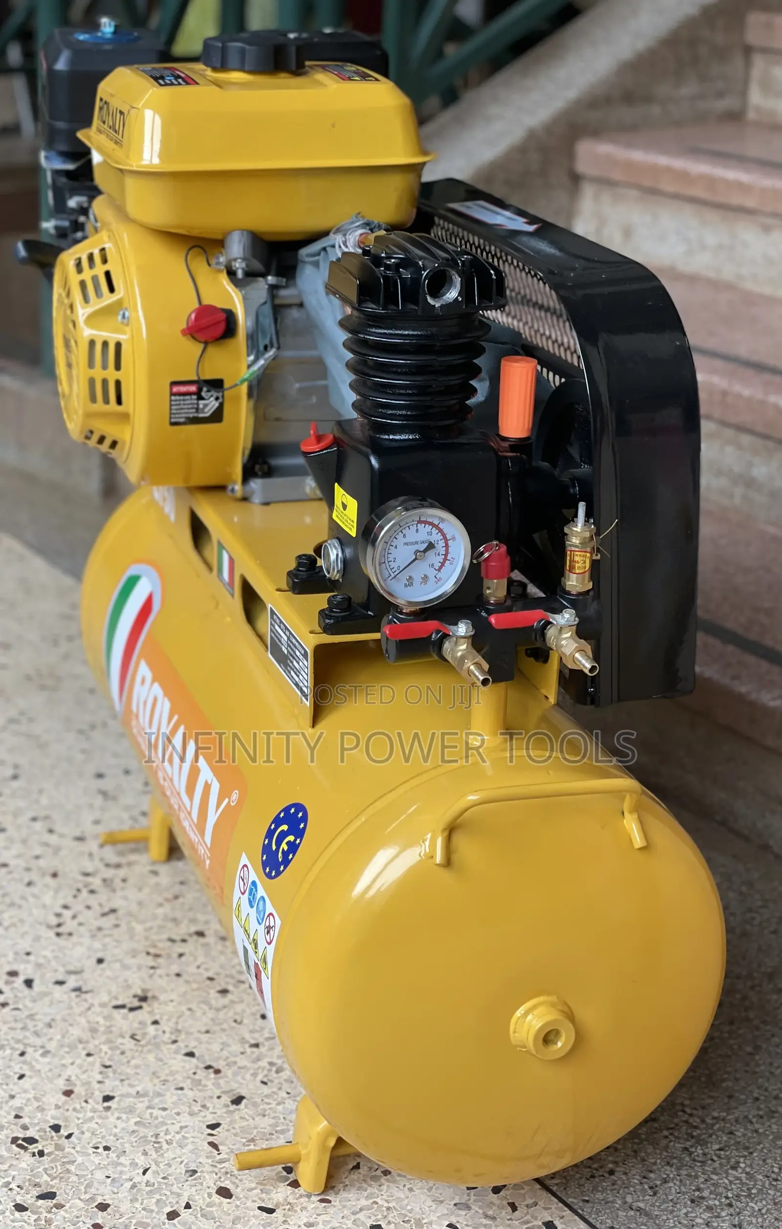 Single Piston(Gasoline) 50l Compressor