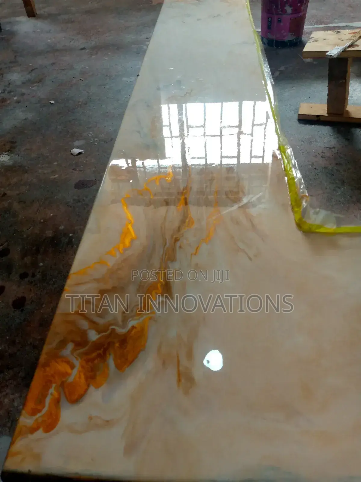 Epoxy Resin Centre Tables
