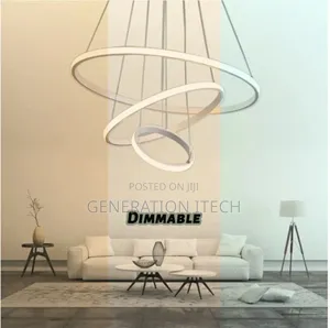 Led Modern Chandelier Ring Light- Duplex Stair Case Light