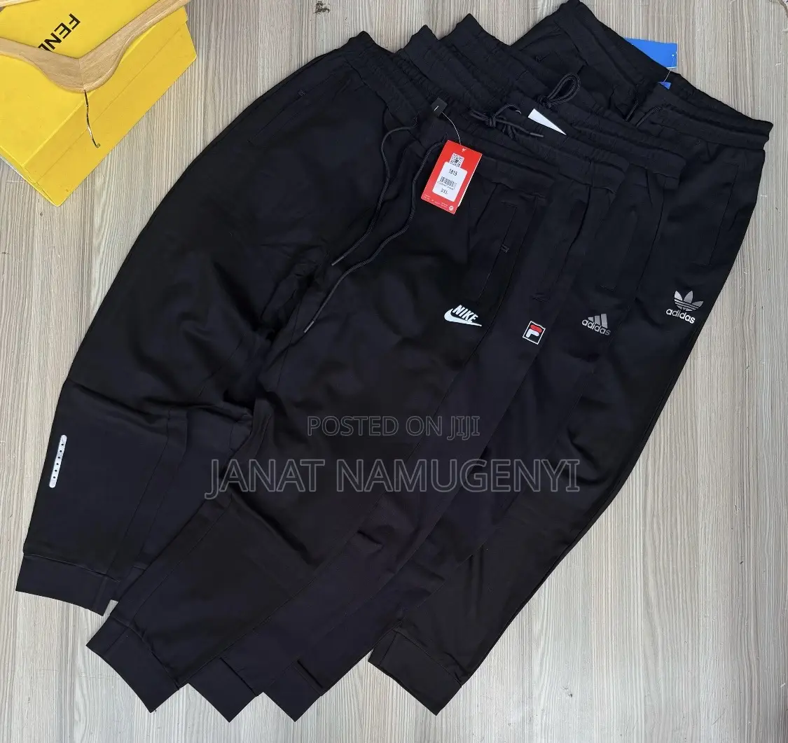 Black Sweater Pants Available in Different Brands