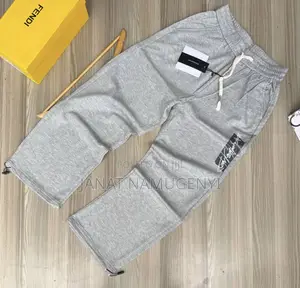 Grey Sweater Pants Available in Different Brands