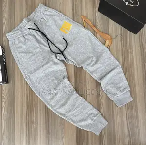 Grey Sweater Pants Available in Different Brands