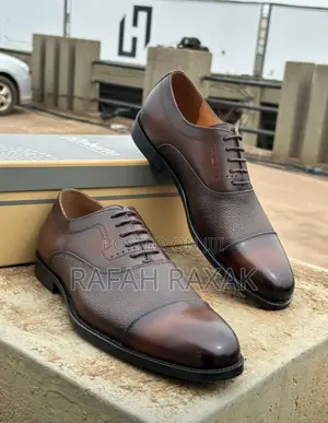 Original Coffee Brown Ambrogio Italian Lace Up Gentle Shoes