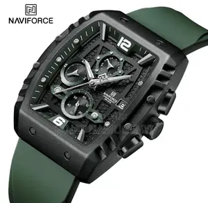Green Naviforce Chronograph Wr Jatm Watch