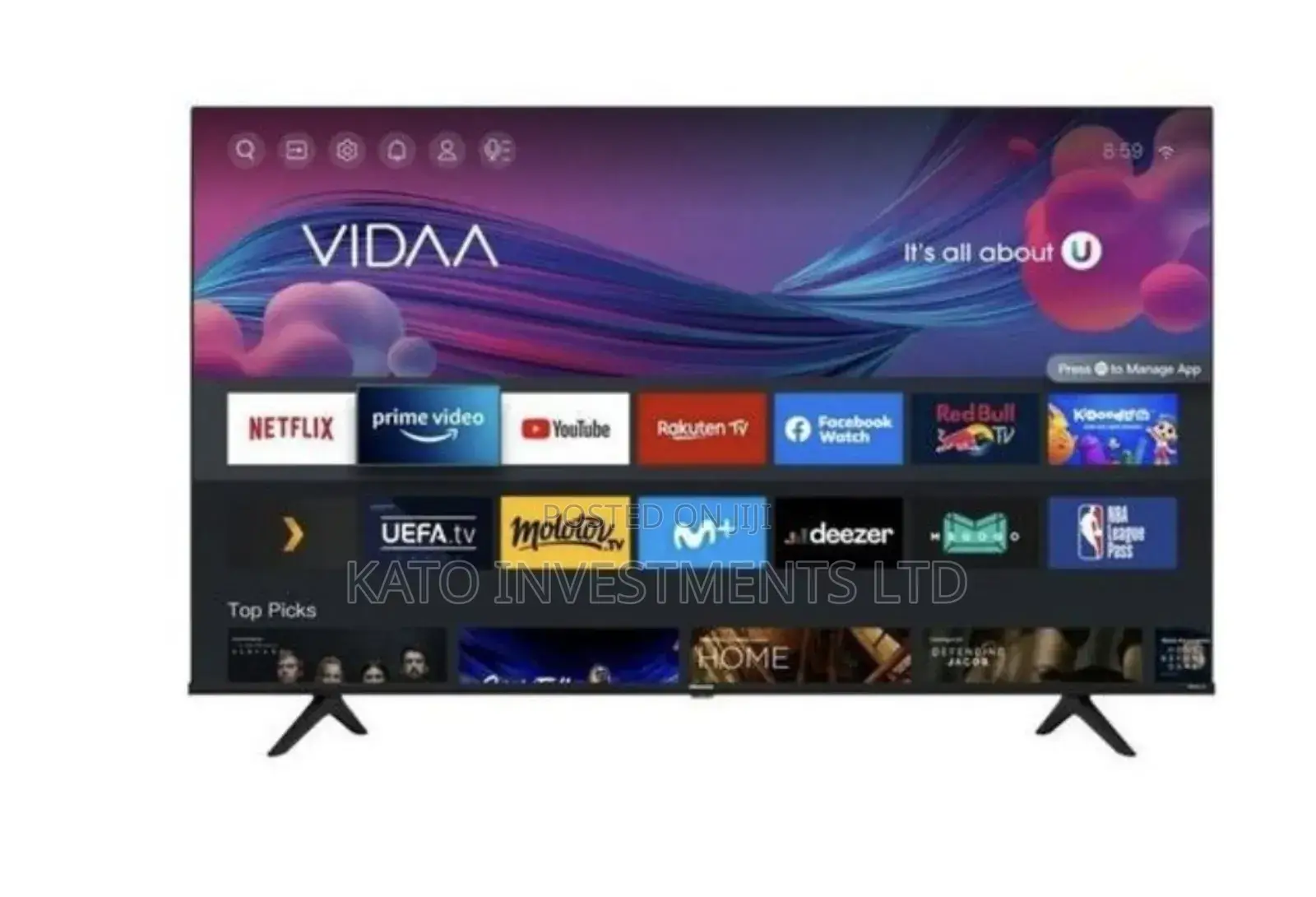 Hisense 50 Inches HDR Tv