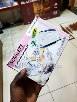 Portable Hand Mixer of Scarlet