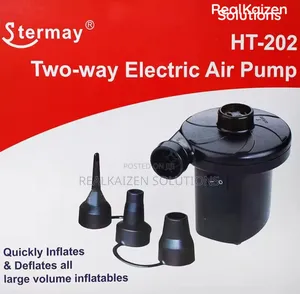 Stermay Two-Way Portable Ac Powered Electric Air Pump