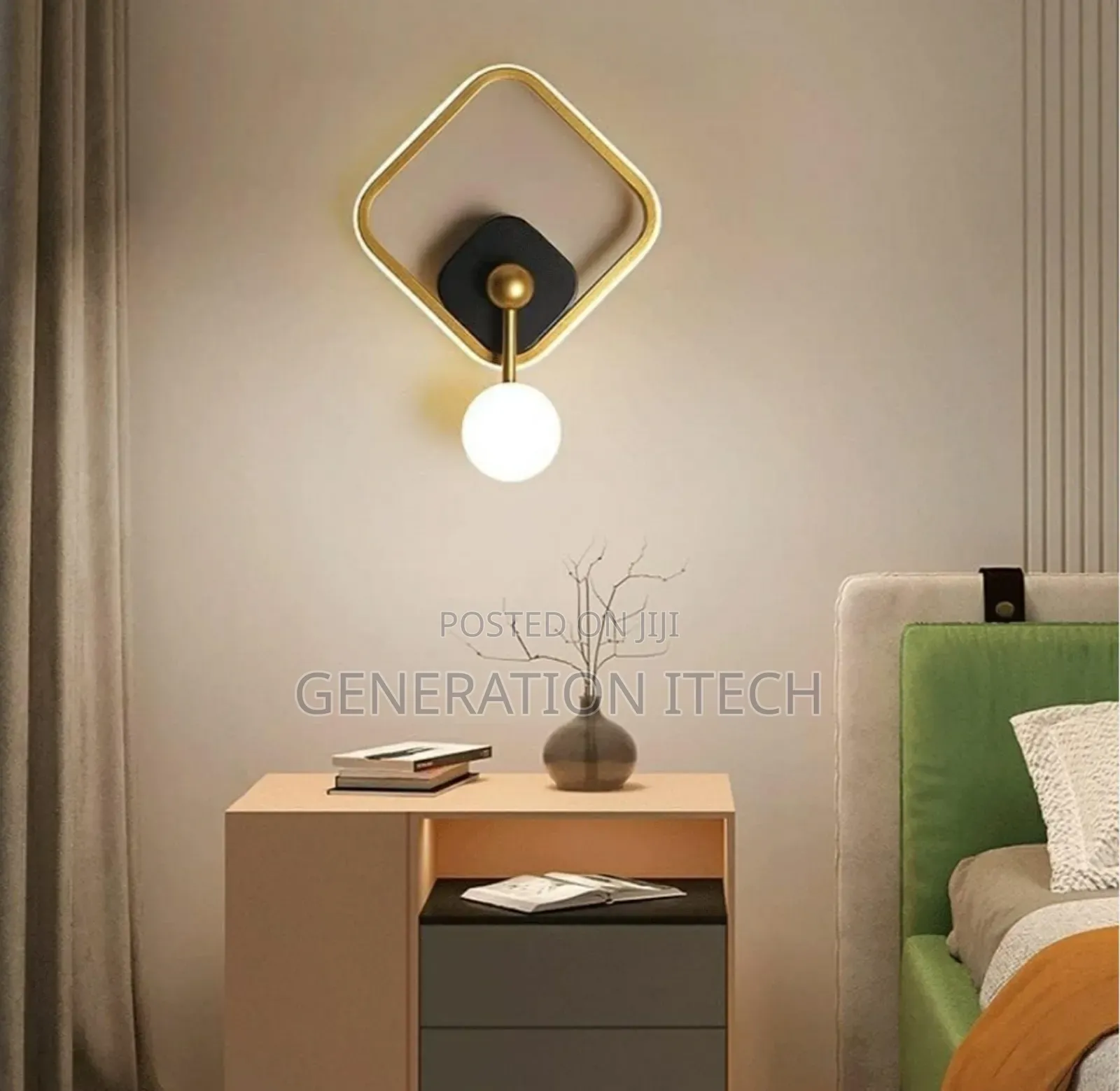 Fancy Wall Lamp Light With Pendulum - Warm White
