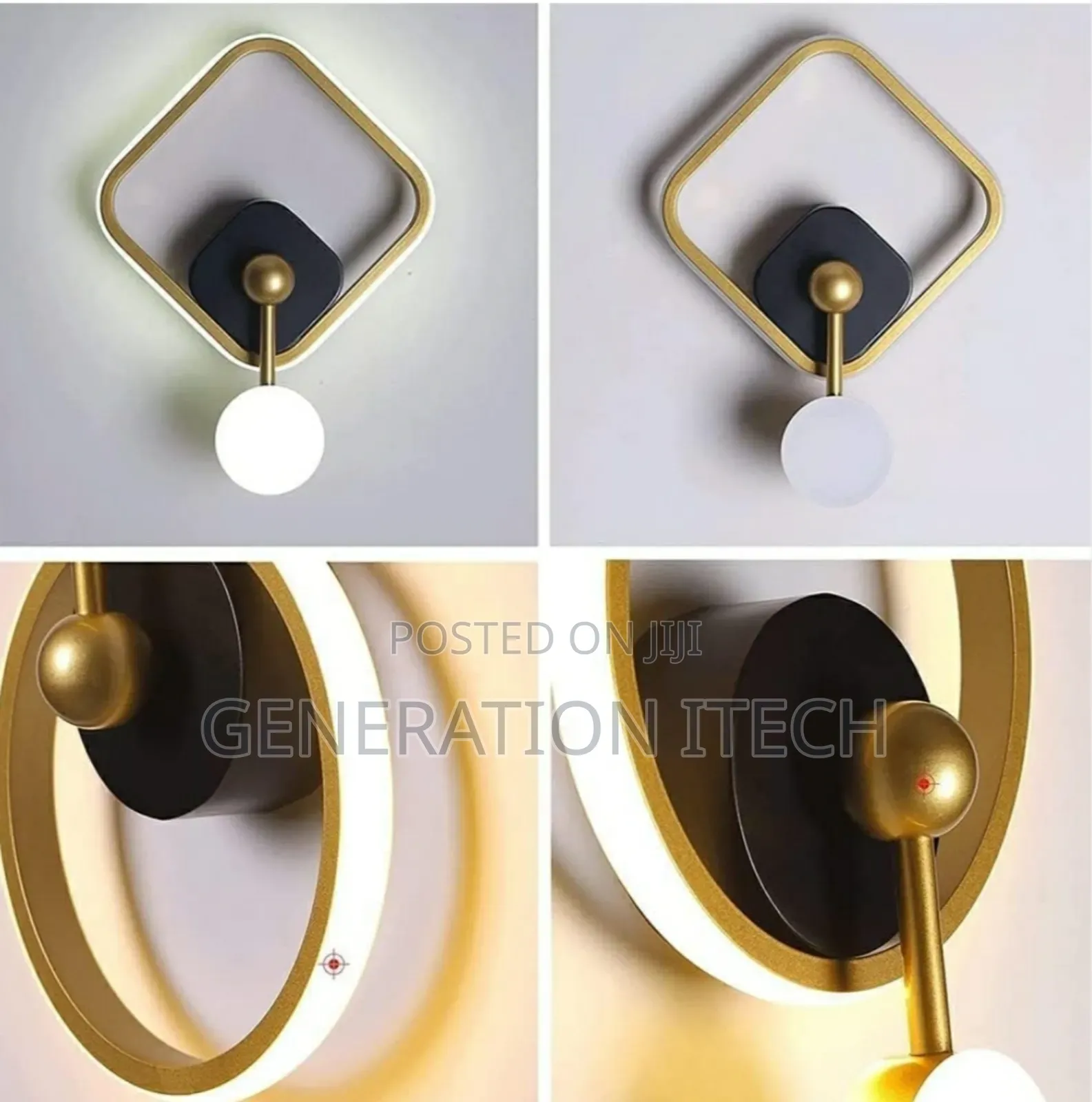 Fancy Wall Lamp Light With Pendulum - Warm White