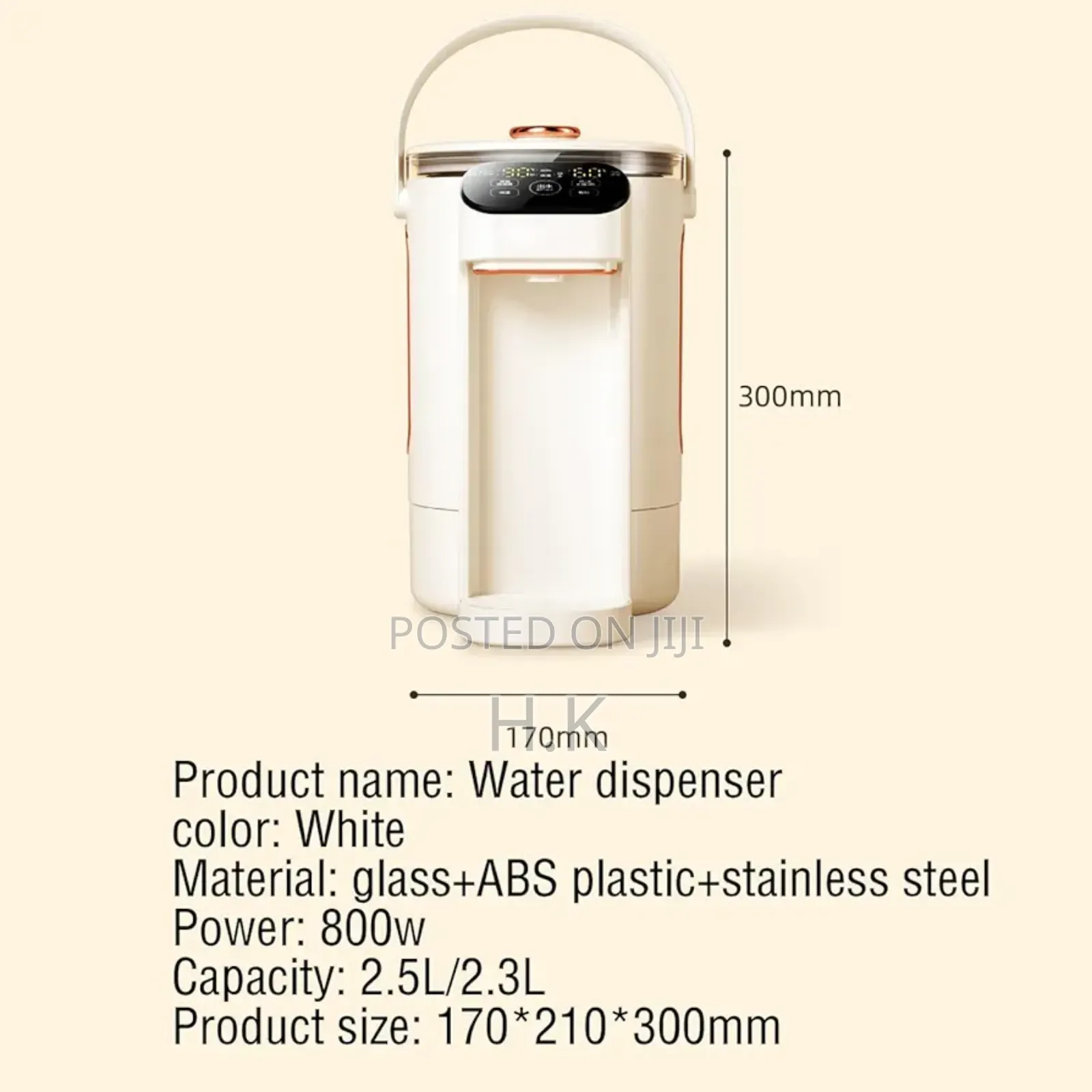 Raf Electric Kettle, Model R.7561, With a 3.0l Capacity.