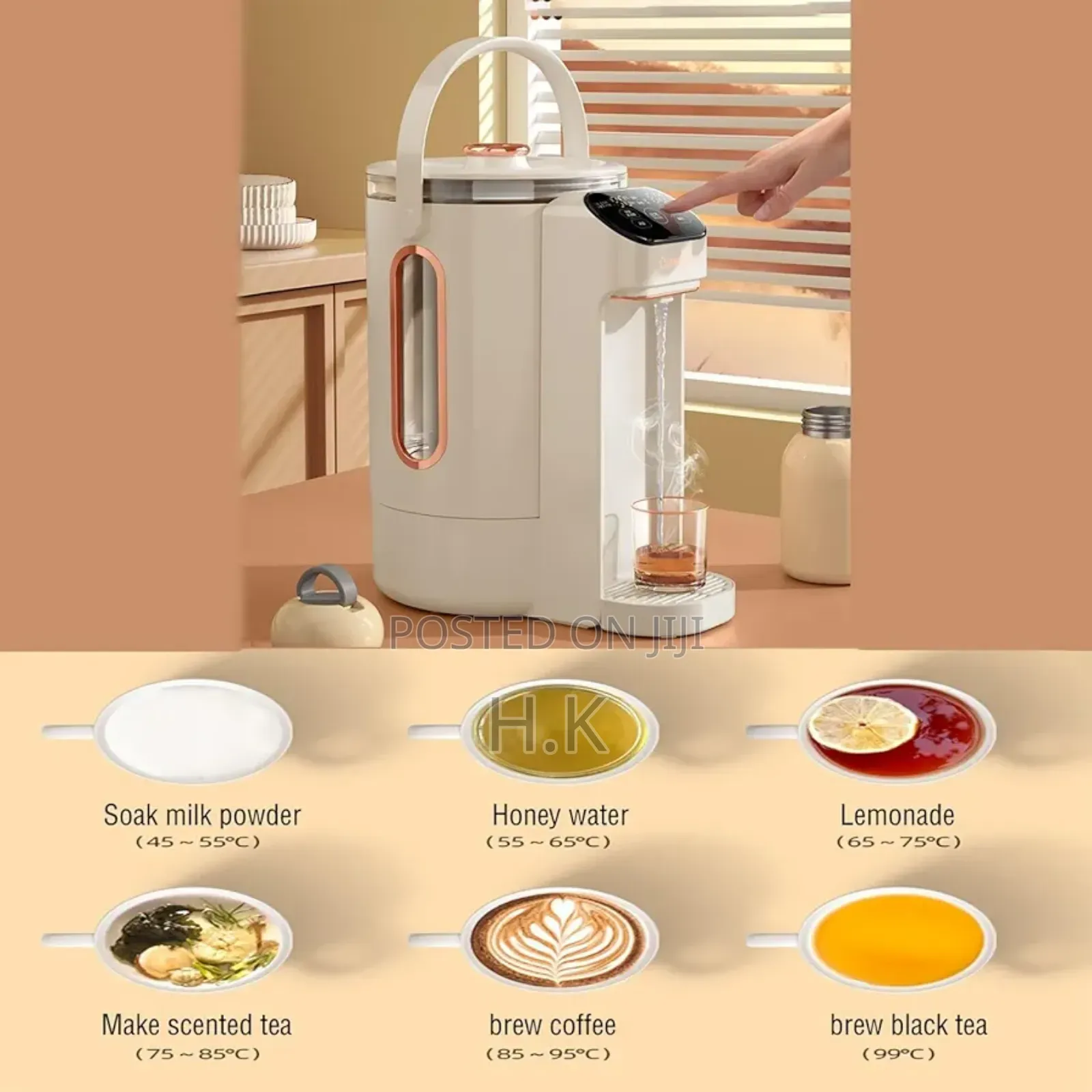 Raf Electric Kettle, Model R.7561, With a 3.0l Capacity.