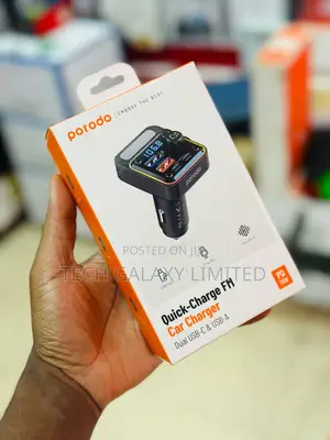 Porodo Quick-Charge Porodo Pd 36w Fm Car Transmitter Charger