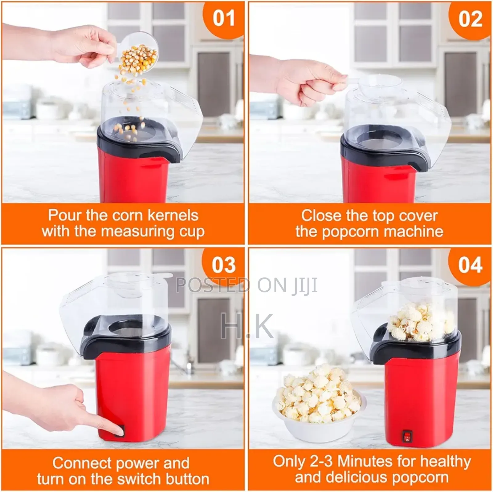 Air Popcorn Popper Maker