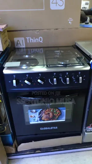 Globalstar 60x60cm 2+2 Free Standing Gas Cooking Range Oven