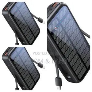 Unique Solar Charge Power Bank