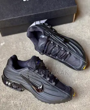 Original Black Nike Air Max Plus Luxury Sneakers