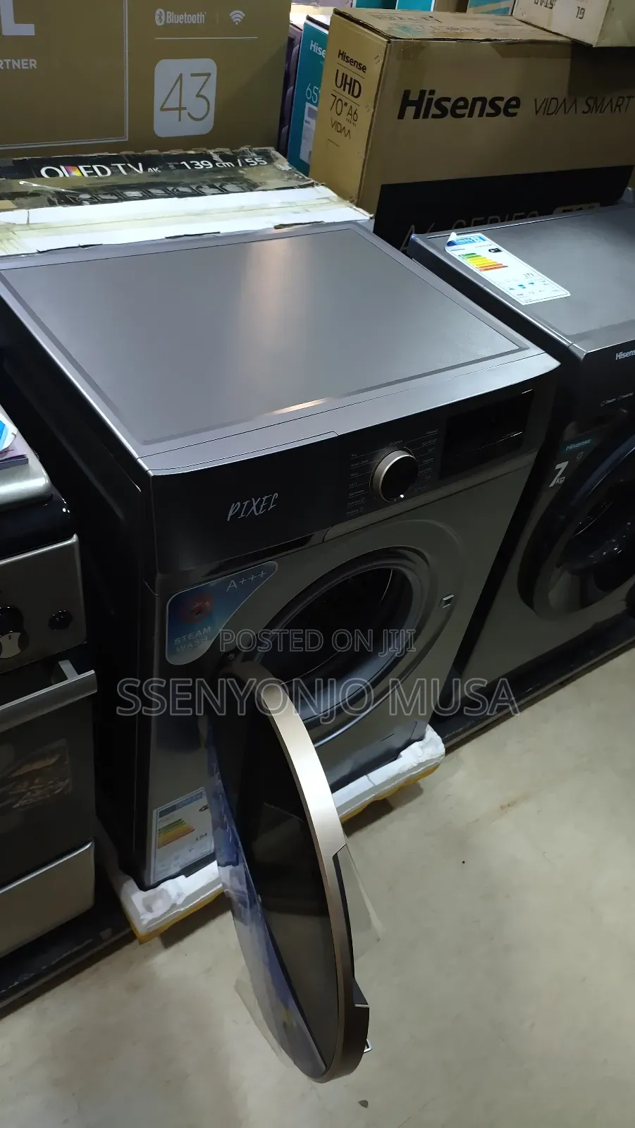 Pixel 8kg A+ Energy Efficient Front Load Washing Machine
