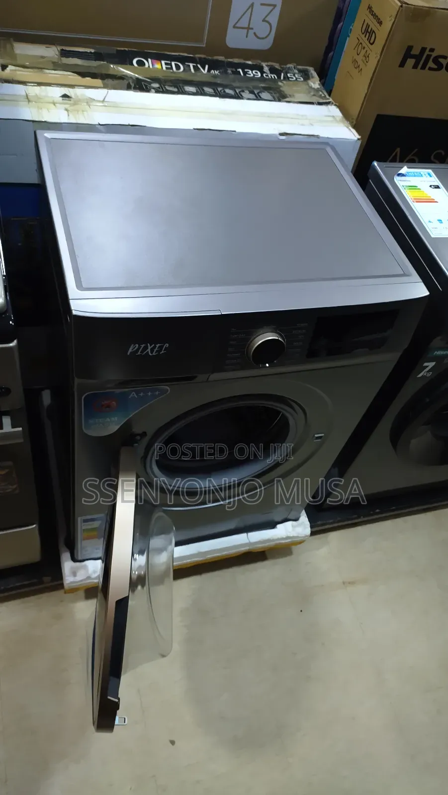 Pixel 8kg A+ Energy Efficient Front Load Washing Machine