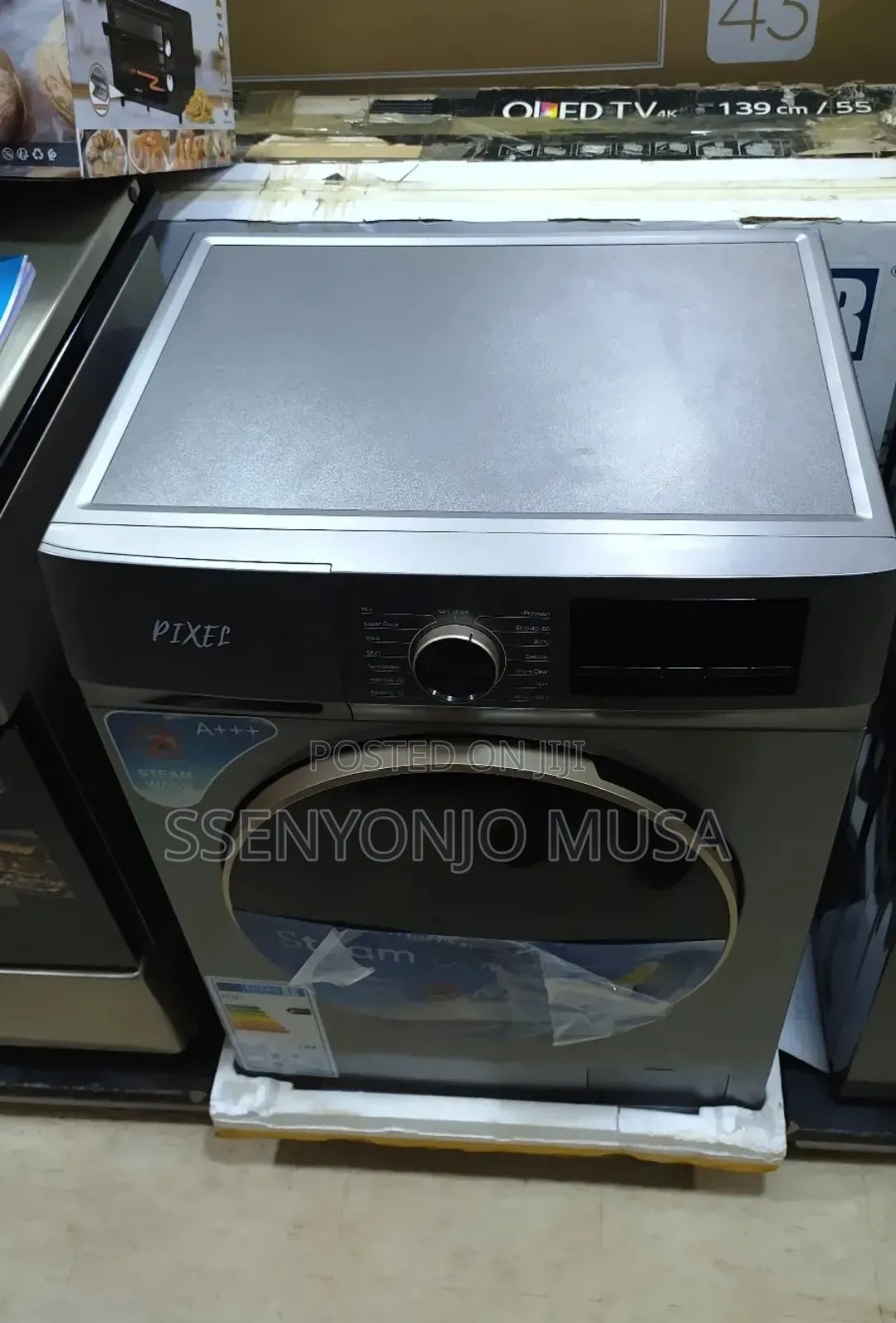Pixel 8kg A+ Energy Efficient Front Load Washing Machine
