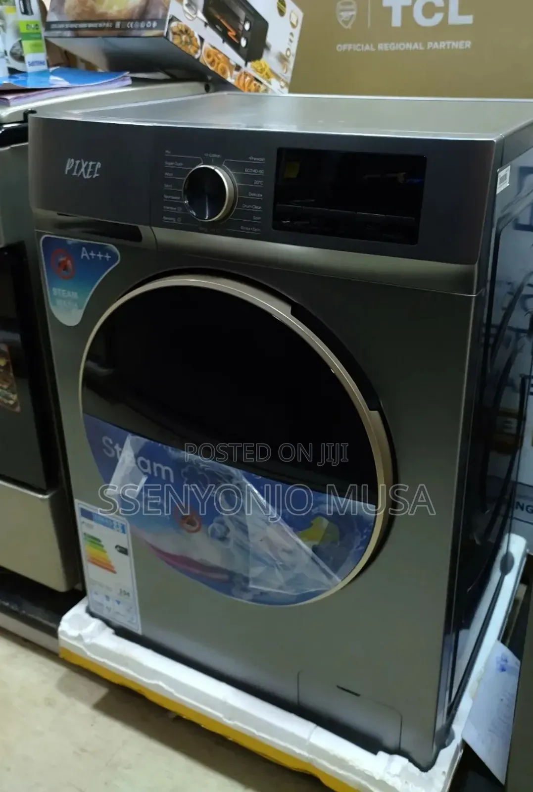 Pixel 8kg A+ Energy Efficient Front Load Washing Machine
