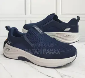 Original Navy Blue Skechers Go Walk Ultra Go Outdoor Sneaker