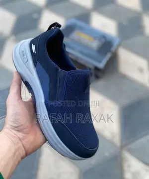 Blue Skechers Go Walk Ultra X Good Year Outdoor Sneaker
