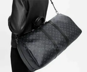 Quality Monogram Eclipse Keepall Bandouliere 55 Travel Bag