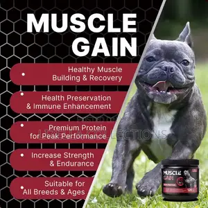 Muscle Gainer Dog Supplements (Immunity, Digestion, Joints)
