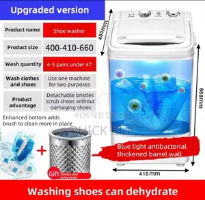 New Quality 2 in 1 Multifunctional Mini Washing Machine