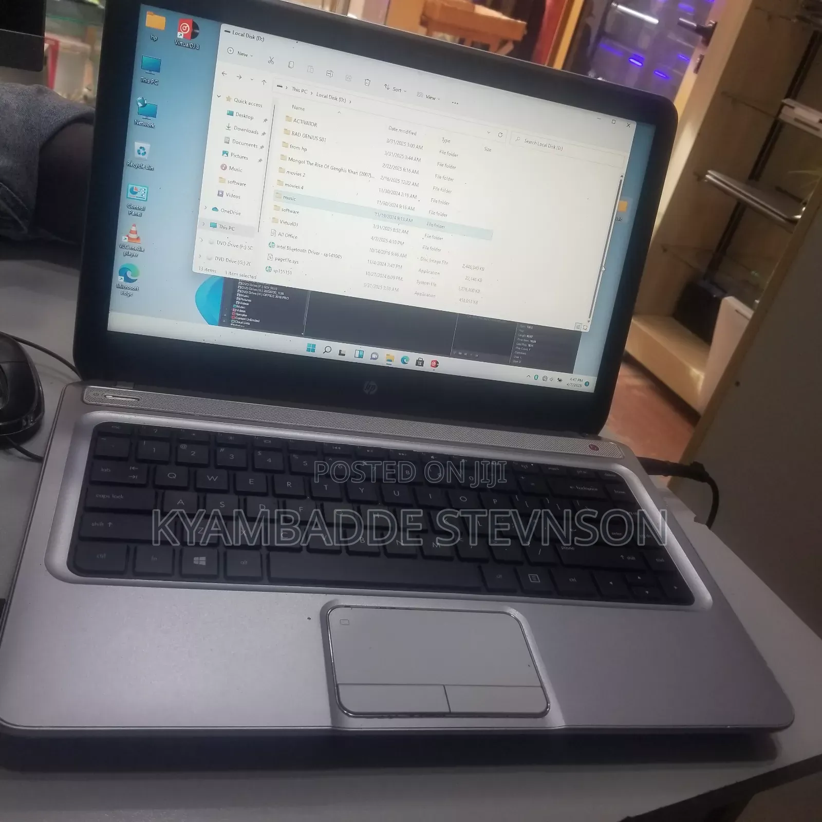Laptop HP Pavilion Dv4 8GB Intel Core I5 HDD 500GB