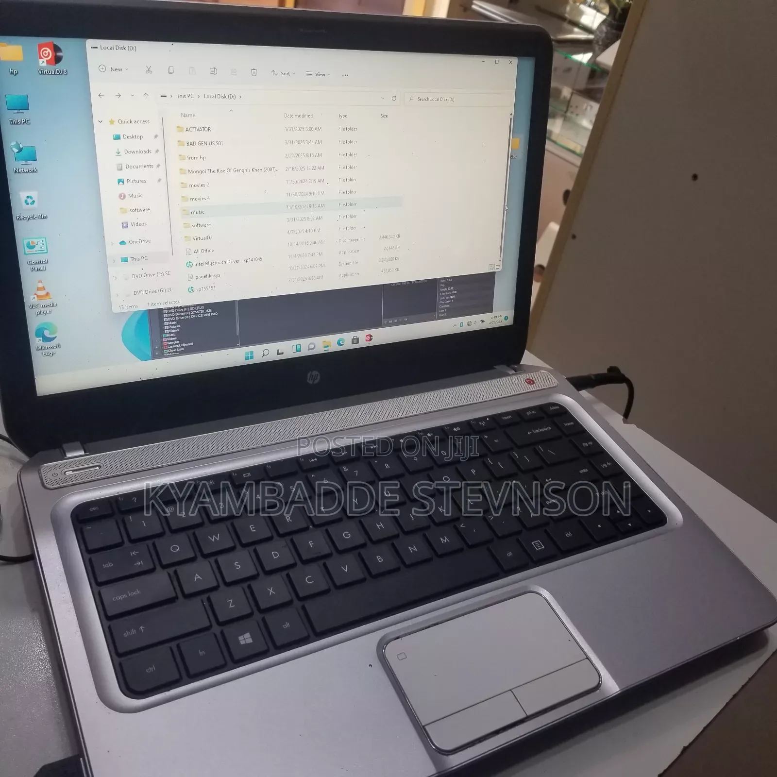 Laptop HP Pavilion Dv4 8GB Intel Core I5 HDD 500GB