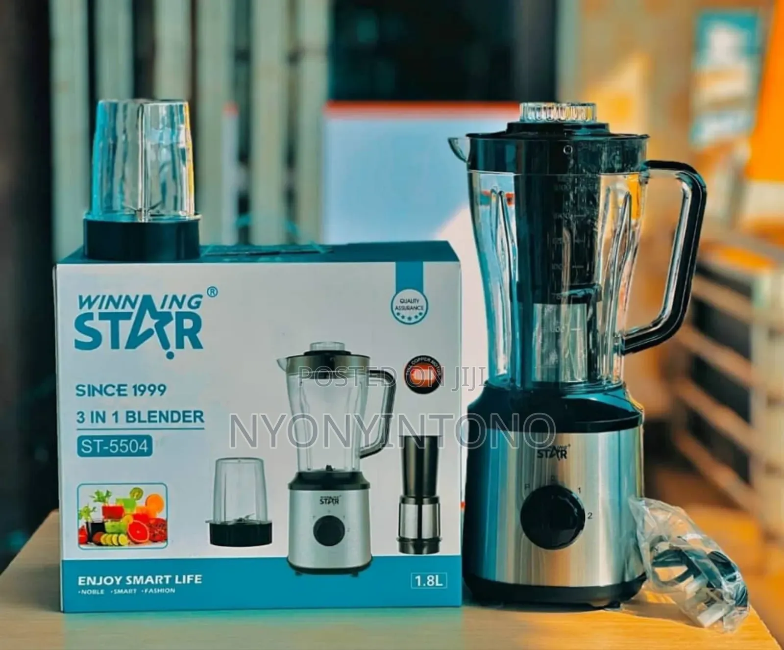 Winningstar 3 in 1 Juice Blender Seeve and Grinder