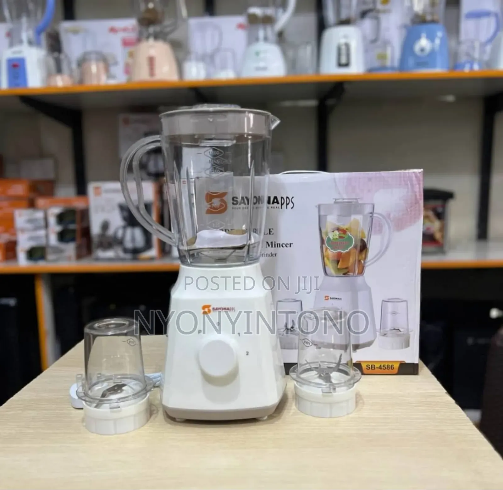 Sayona 3 in 1juice Blender With 2 Grinders