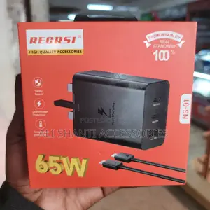 65w Super Fast Charger/ Recrsi Quick Charger 65w