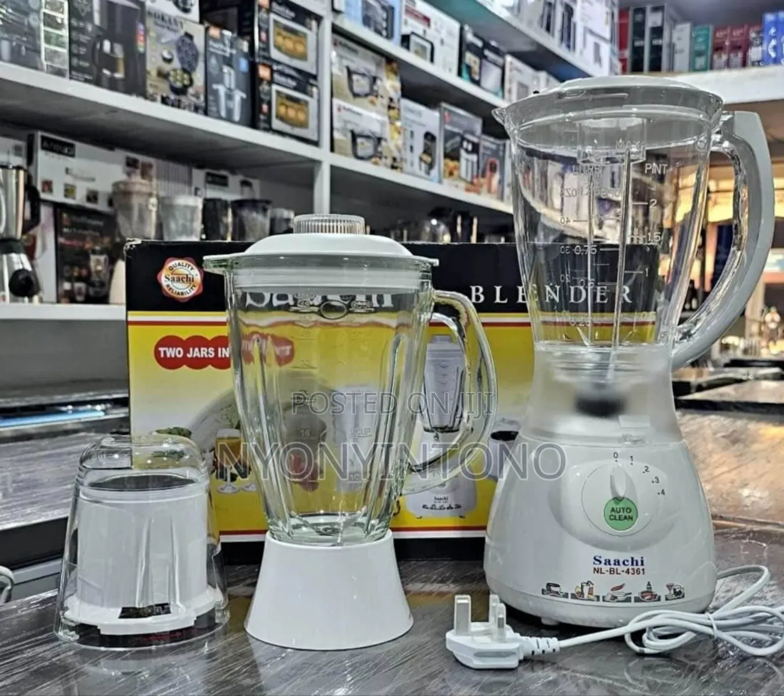 Saachi 3 in 1 Heavy-Duty Blender