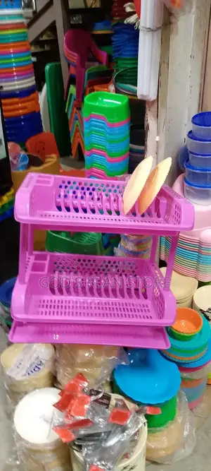 Kitchen Dish Rack Purple