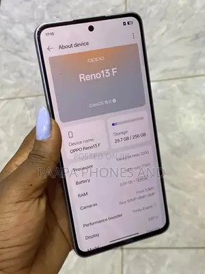 Oppo Reno13 F 256 GB Blue