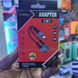 2 in 1 Type-C to Jack + Type-C Splitter Adapter