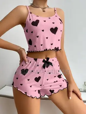 2pc Pyjama Shorts Night Wear