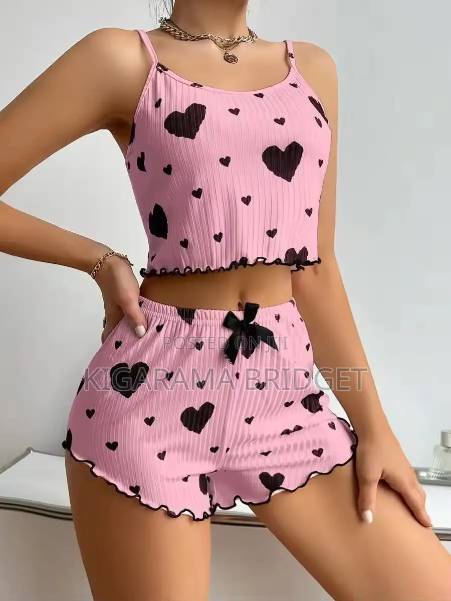2pc Pyjama Shorts Night Wear
