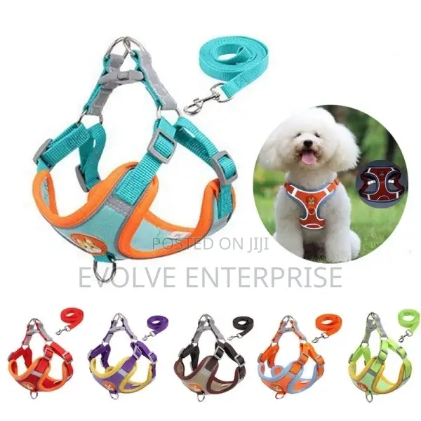 Dog Reflective Harness Dog Leash