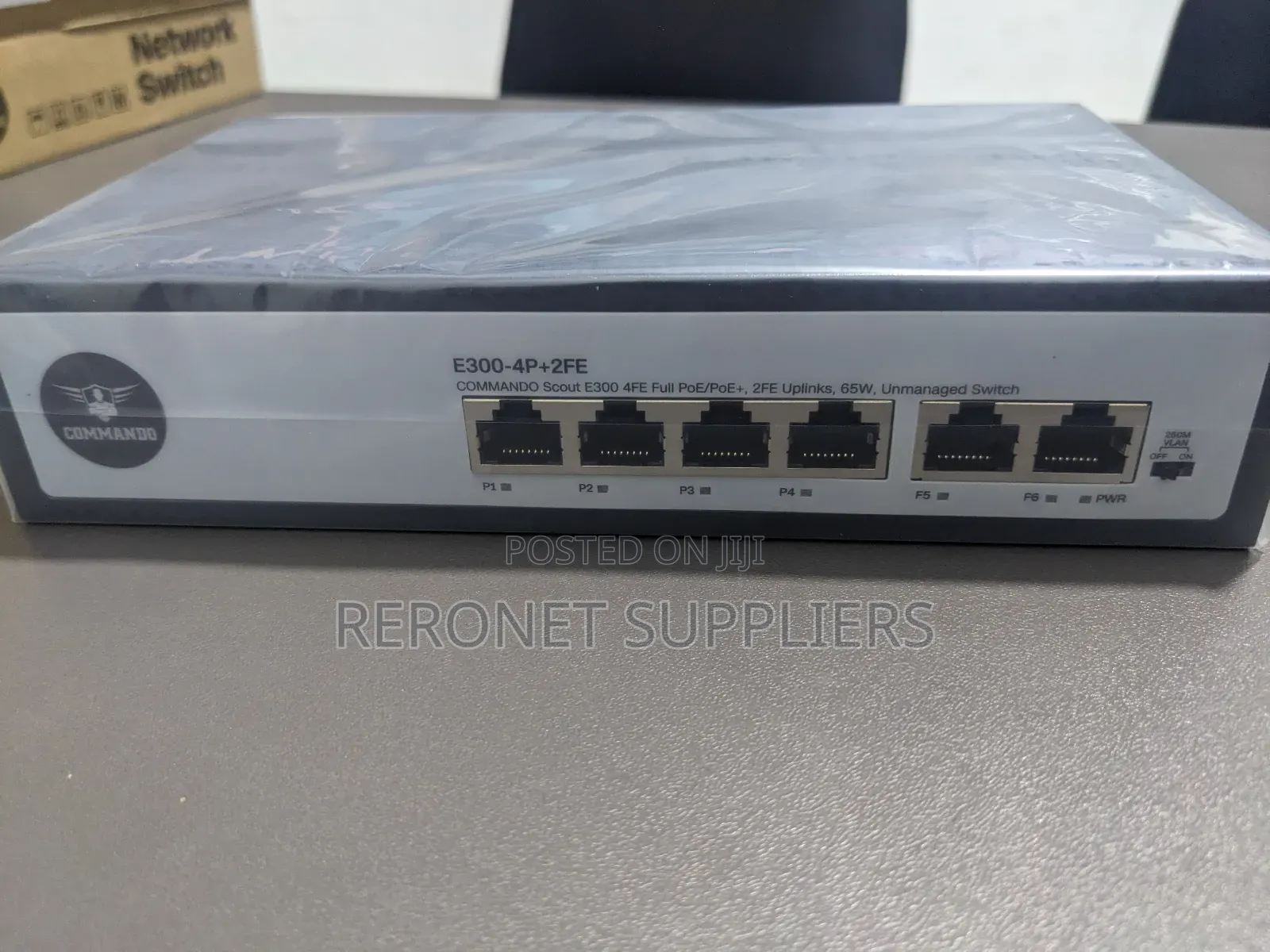 Commando 6 Port Poe Switch