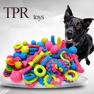 Dog Toys Teddy Puppy Health Chew Interactive Rubber