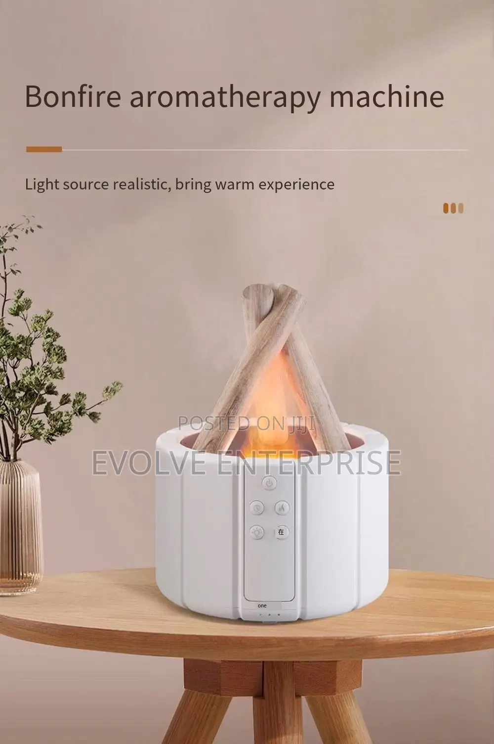 Bonfire Flame Usb Air Humidifier Aroma Diffuser